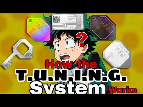 NEW TUNING SYSTEM! Guide to How it Works - What To Know | My Hero Ultra Rumble (featuring @ovahex )
