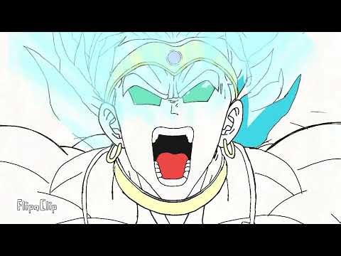 OG Broly Transformation | 2D Animated Dragon Ball Tribute