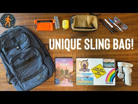 I Made a Sling Bag from a Backpack! Easy Mod!