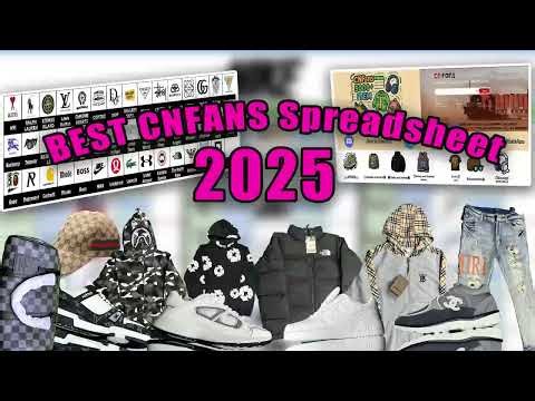 2025 CNFANS MASTER SHEET (FREE) | 10,000+ LINKS