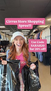 #ad Use my code SARAH20 for 20% off of my favorite Cirrus store items today through June 30th! Link is in bio! I had an absolute blast during my Knoxville visit and can’t wait to share more. 👀 | Sarah Daniels