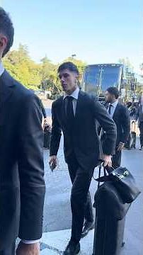 Boys looking sharp in the M.J. Bale suits 👔😎🔥 #Socceroos