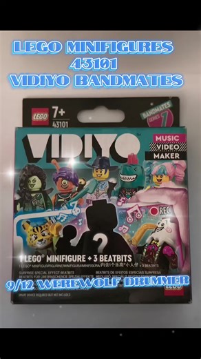 Lego 43101. Vidiyo Bandmates Minifigures Series 1. The Shortlived Vidiyo app launched in 2021 and retired early on 2022, the app used colured design tiles called Beatbits and AR camera functions to create music/movement from the characters. Series 1 of the retired minifigures includes 12 characters, supplied with 3 beatbits each. They are Werewolf Drummer, Red Panda Dancer, Discowboy, DJ Cheetah, Samurapper, Shark Singer, Banshee Singer, Cotton Candy Cheerleader, Genie Dancer, Alien Keytarist, B