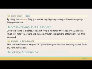 Resolving Your Angular and NPM Installation Issues