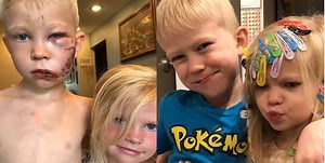 After Heroic Boy is Injured Saving Little Sis from Dog Attack, He Wins Praise–And Surprises–From Avengers (Watch)