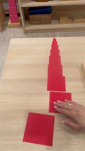 Graded Geometrical figures Montessori Sensorial lesson