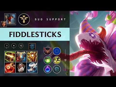 Fiddlesticks Support vs Janna - EUW Grandmaster Patch 26.06
