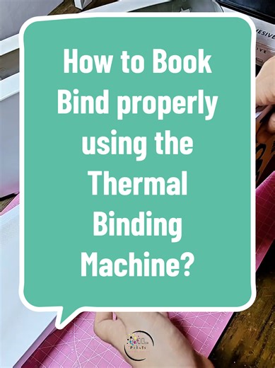 Replying to @akosigibo123 Notebook Binding usingbthe Thermal Binding Machine #craftersoftiktok #binding #thermalbindingmachine #thermalbinding #tutorial