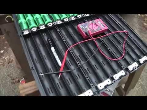 Disassembling a Ford Escape Hybrid Battery Pack for the Electric Motorcycle