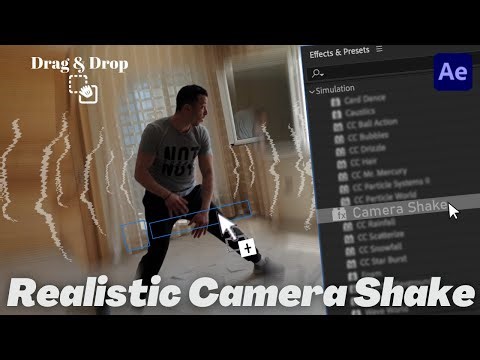 Create Realistic Camera Shake in Less than 1 Min (Drag & Drop Preset)