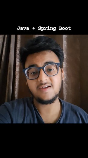 𝐃𝐡𝐫𝐮𝐯 𝐉𝐚𝐢𝐧 👀 on Instagram: "Ready to master Java and Spring Boot? 🚀 In this reel, I break down the essential steps to becoming a pro in backend development with Java and Spring Boot. Whether you're just starting out or looking to sharpen your skills, this roadmap will guide you through the learning process, covering everything from core Java concepts to building powerful web applications. 🔥💻 #