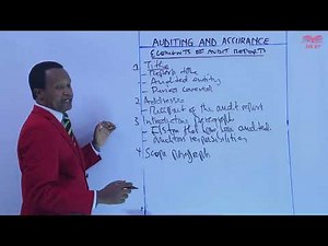 AA - Basic Element of Audit Report