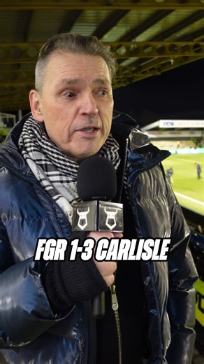 FGR owner Dale Vince shares his thoughts on our game with Carlisle. #WeAreFGR 💚 | Forest Green Rovers Football Club