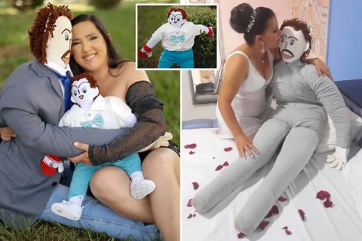 Brazilian woman who ‘married’ doll throws gender reveal party for second rag doll child