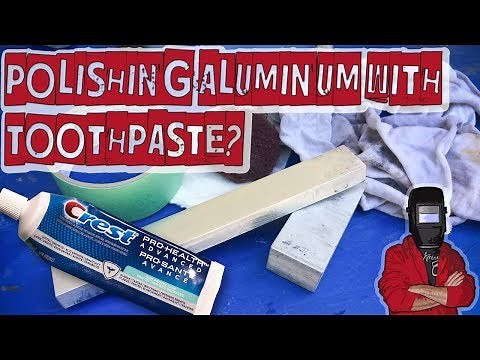 How to Polish Aluminum Using Toothpaste