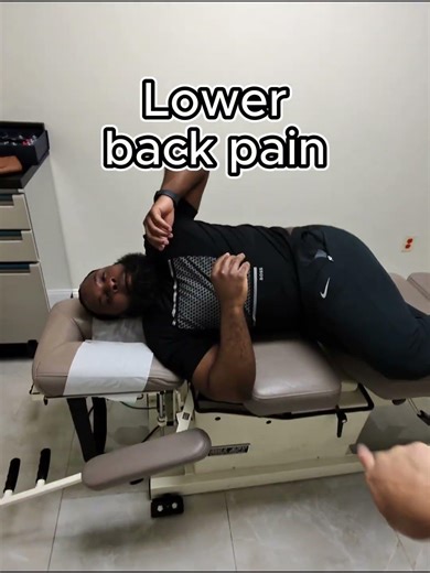 Lower back adjustments can help with lower back pain and can help improve mobility.