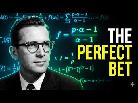 How Kelly found the Kelly's formula for optimal bet sizing