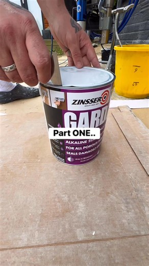 PART ONE.. had a lot of questions regarding this system, why Gardz it’s too expensive and so on! But the clients wanted a high gloss finish in all 3 bathrooms, so I thought I’d go with a Gardz on the new plaster ( you can use it for this ) then I went on with a water based finish for the primer and top coats. Now obviously the top coats are not designed for the shower rooms etc but we used an additive that’s in the part two video.. Gardz isn’t that expensive this tin done 3 ceilings and I spraye