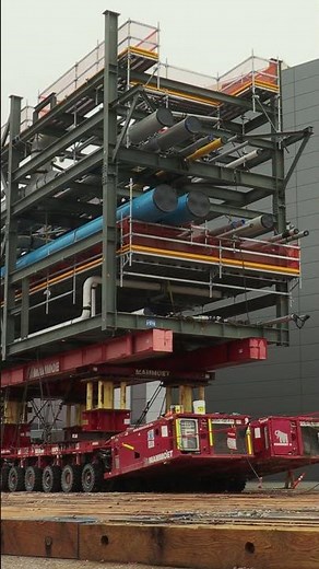 Integrating, moving and installing modules for Fluor Corporation