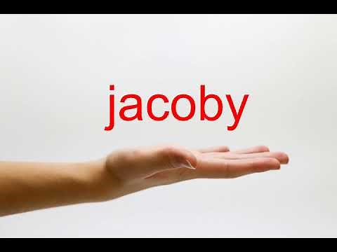 How to Pronounce jacoby - American English