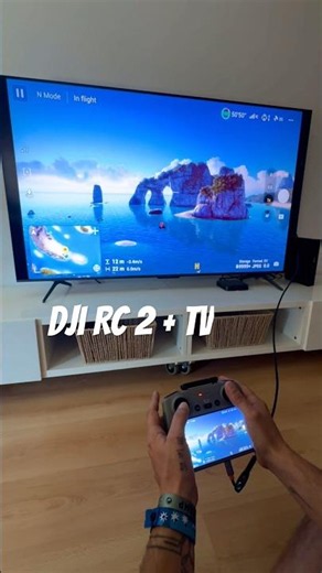 DJI RC2 on a BIG SCREEN 🤯 | Simulator Setup in Seconds