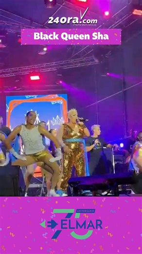 24ora on Instagram: "Soca Monarch 2026. Di tres banda di e anochi aki tabata D’NOVA y el a acompaña e.o. Shaindra Ashby ‘Black Queen Sha’ y el a presenta su cancion ‘Free up yourself’"