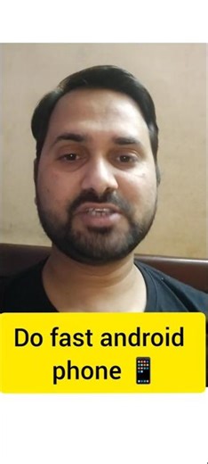 How To Do Fast Android Phone 📱