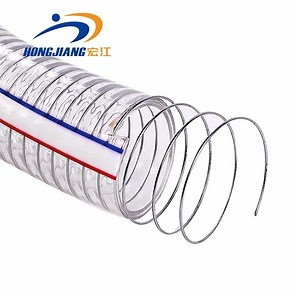 [Hot Item] Anti-UV Anti-Static Steel Wire Reinforced PVC Spring Hose