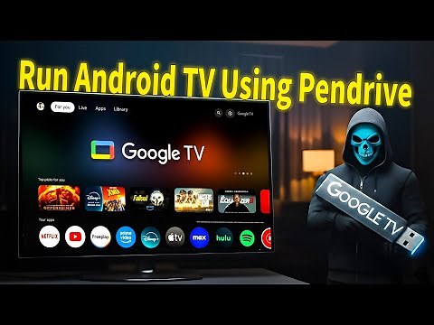 Turn Your PC into Android TV 13 | Google TV Setup via USB 🔥
