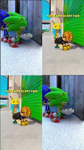 Sonic This Game Is Not Fair vs Original #sonic