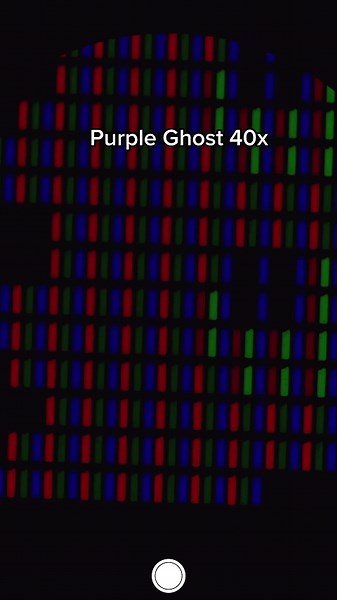 Calculator Screen Up Close — Microscopic Details Revealed