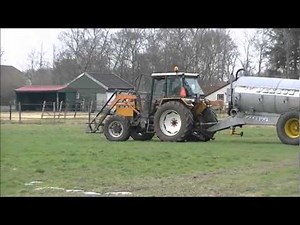 Renault 981-4 + Peecon Slurrytank.