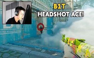 【CS2回顾】b1t华丽的Ace赢下回合胜利！magixx残局1v4！