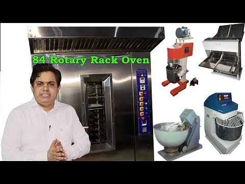 84 Tray Rotary Rack oven, Fuel consumption, baking capacity, other equipment required.