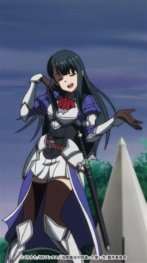「この鎧、どーだい？」｜『#治癒魔法の間違った使い方 』第10話「最狂!? 黒騎⼠現る！」#切り抜き #shorts #治癒魔法