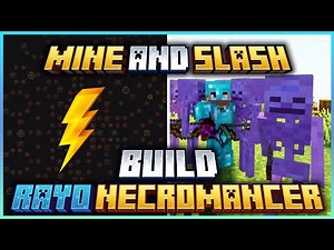 Mine And Slash - BUILD NECROMANCER - Minecraft 1.20.1
