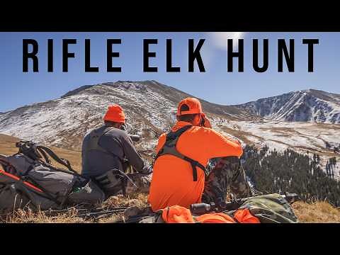 Hunting Elk with a Rifle on Public Land | Big Bull Down!
