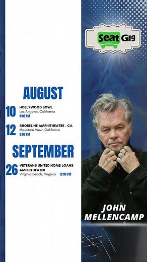 John Mellencamp – Tour 2026 🎸