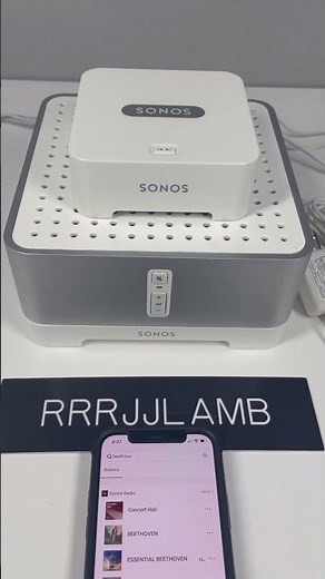 Sonos CONNECT AMP Gen 1 with Bridge Listed on eBay