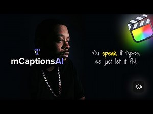 Effortless captioning workflow — mCaptions tutorial — MotionVFX