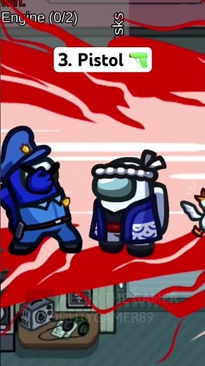 Ranking Kill Animations in Among Us! 🔥 #shorts #amongus #amongusmeme