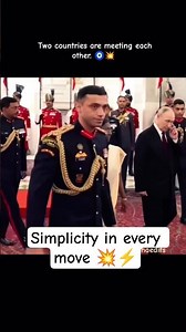 Simplicity ! 💥🧿| ADC Major Rishabh singh sambyal sir (PAPA SF)⚡| #president #fyp #short #yt #pmmodi
