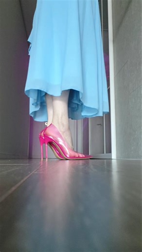 my shoes collection trend heels or barefoot?