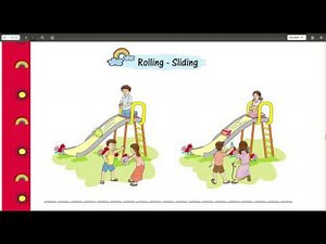CBSE, Class 1, Maths, Chapter 1, Part 7, Rolling Sliding