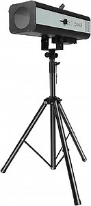 200W LED Follow Spot Light, Manual Control Stage Light with Stand, 110V Professional Performance Focused Spotlight for Stage Disco Theatre Event Party Show
