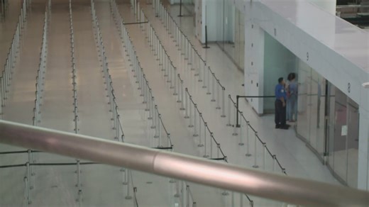 Long lines are subsiding at MSY Airport