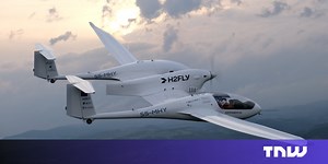 World’s first crewed liquid hydrogen plane takes off