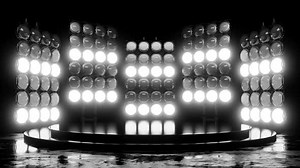 Light Bulbs Concert Background