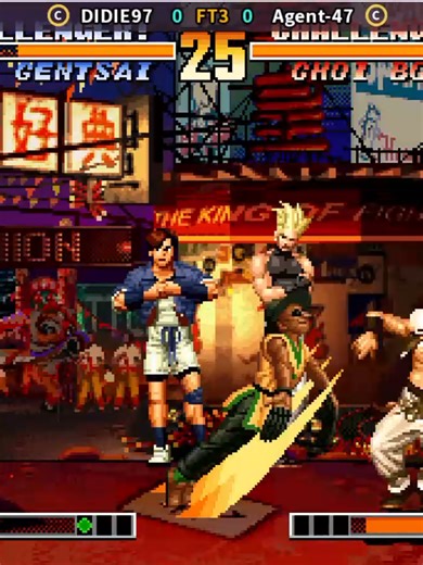 KOF '97 Rematch: DIDIE97 vs. Agent-47 Match 2