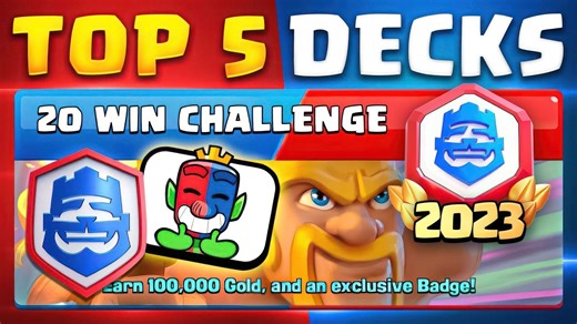 5 best Clash Royale decks for the 20-Win Challenge